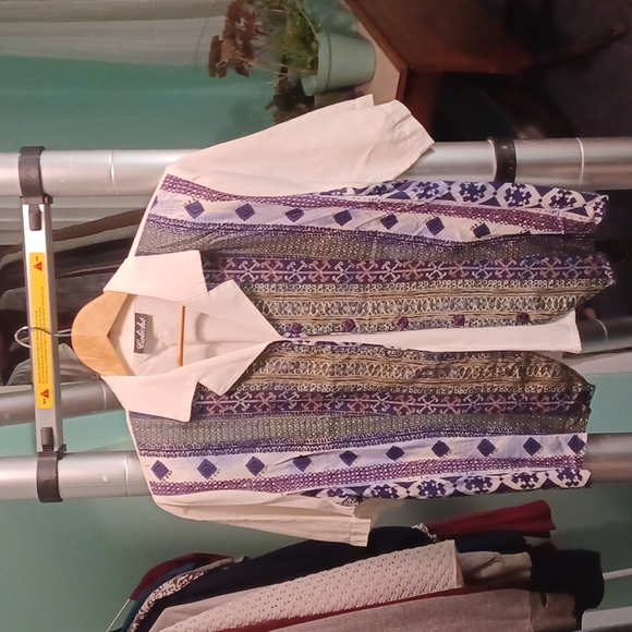 5 For $15 Vintage button-up blouse - Picture 1 of 7